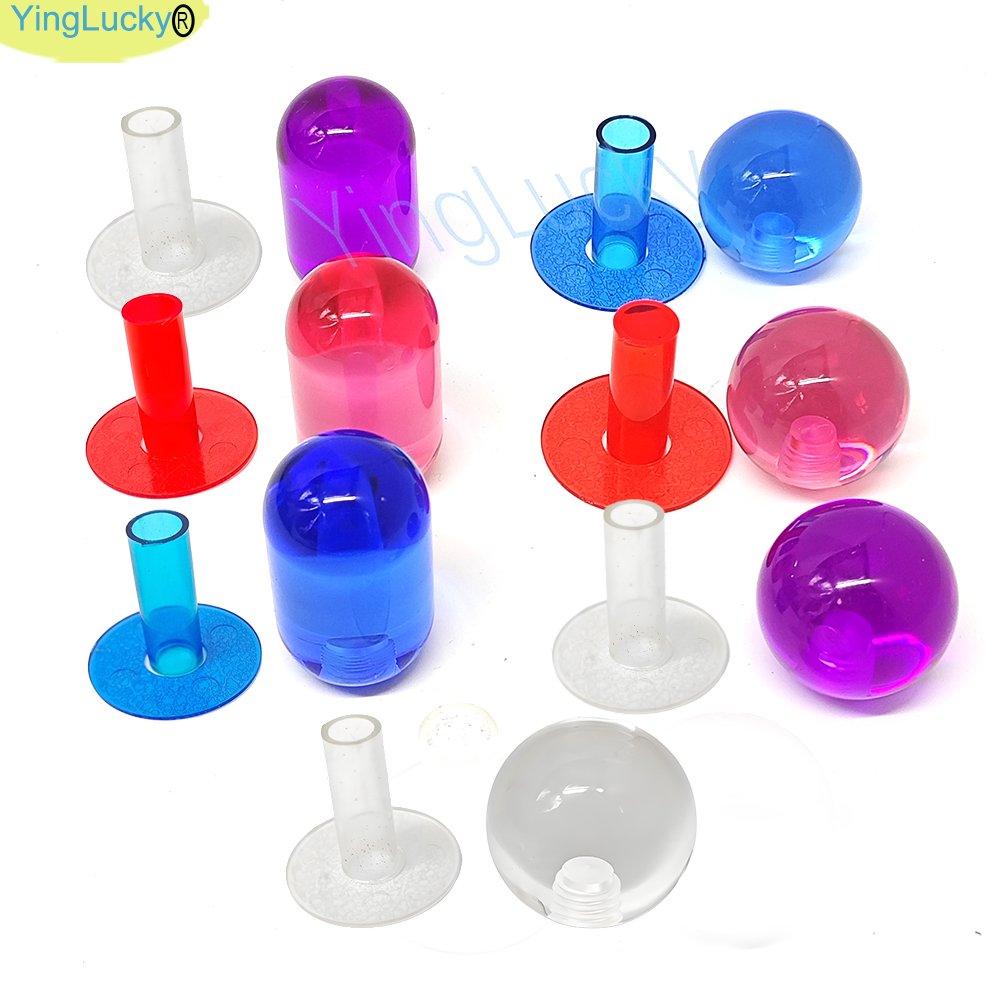 Trackball Controller Arcade - 1KIT Clear Ball Top NOBI Head