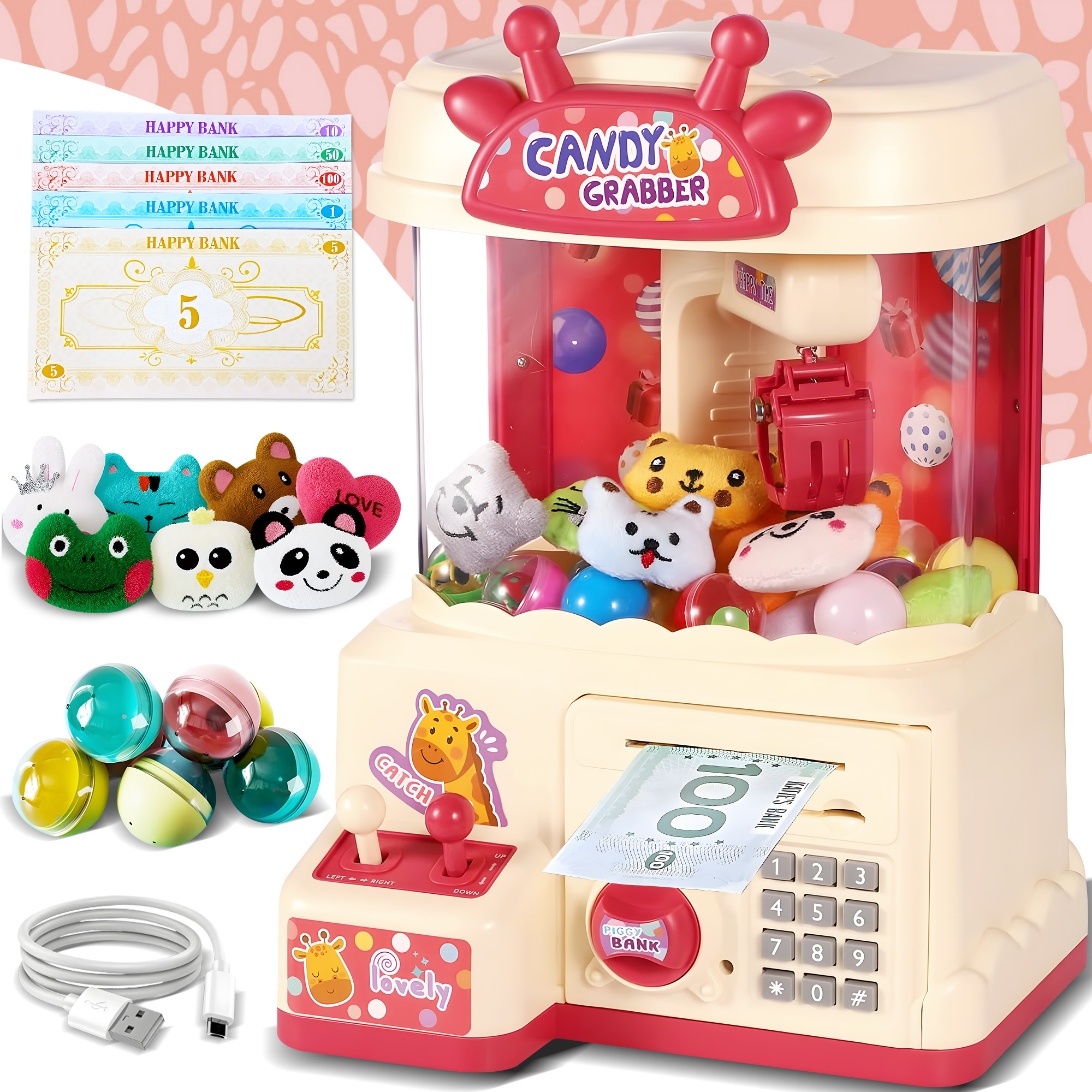 Claw Crane Machine - Electronic Claw Game Machine Travel Games