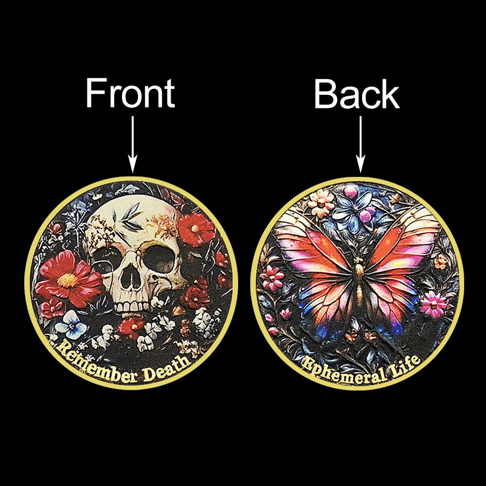Skull Butterfly Commemorative  - Token Coin Mechanism incelemesi ve fiyatı