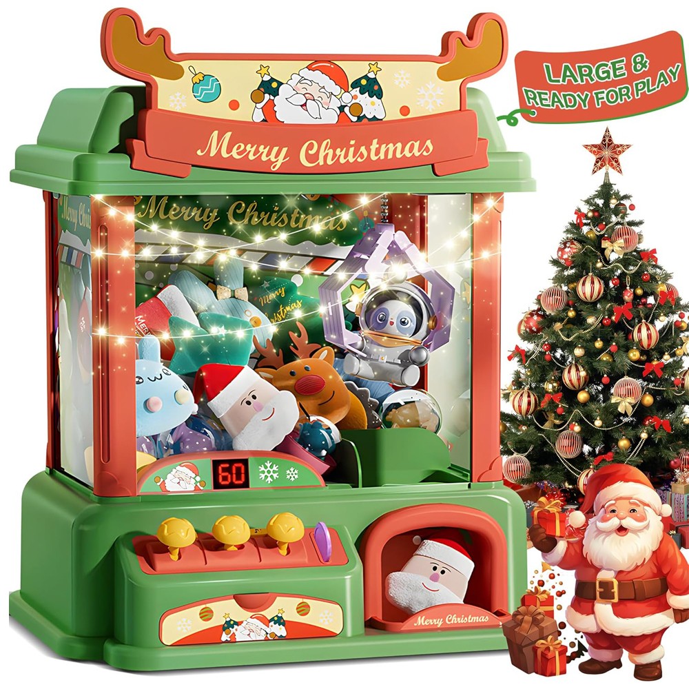 Christmas Claw Machine For Kid - Arcade Toy Vending Machine incelemesi ve fiyatı