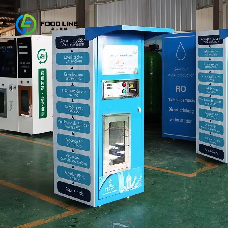 Purified water vending machine - Vending Machine Qr Code incelemesi ve fiyatı
