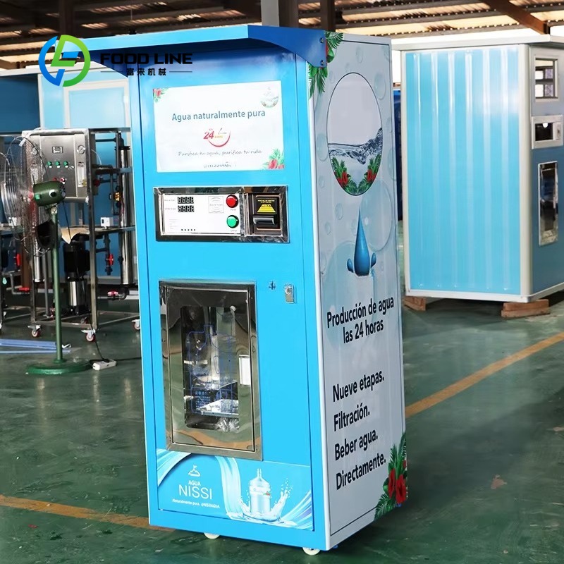 Purified water vending machine - Vending Machine Qr Code incelemesi ve fiyatı