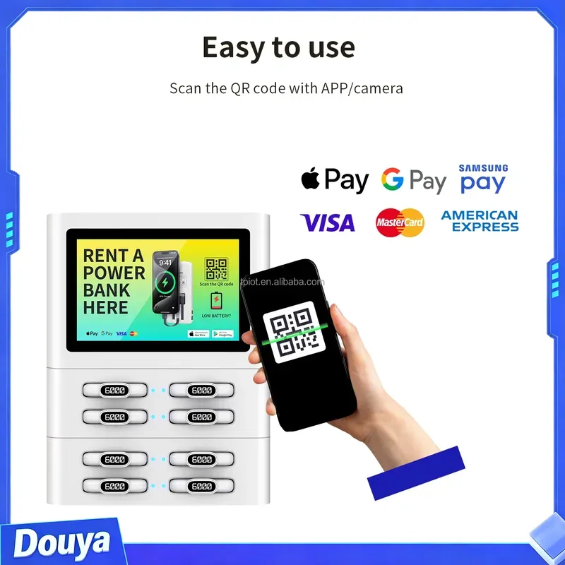 QR 8slots Scan Code Mobile Pow - Vending Machine Qr Code incelemesi ve fiyatı