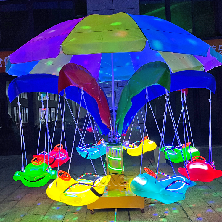 Mini Carousel Ride for Kids Ou - Coin Operated Kiddie Ride incelemesi ve fiyatı