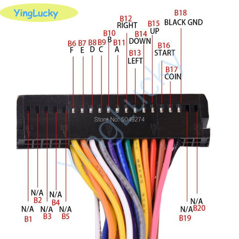 Arcade Cabinet 40-pin Wire Har - Arcade Vibes incelemesi ve fiyatı