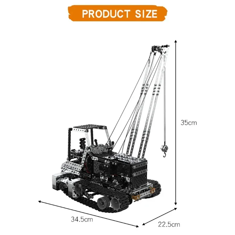 DIY Metal RC Crane Electric Ho - Claw Crane Machine incelemesi ve fiyatı