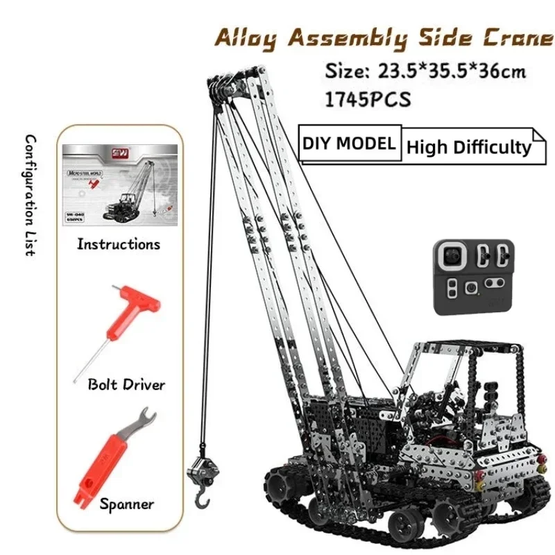 DIY Metal RC Crane Electric Ho - Claw Crane Machine incelemesi ve fiyatı