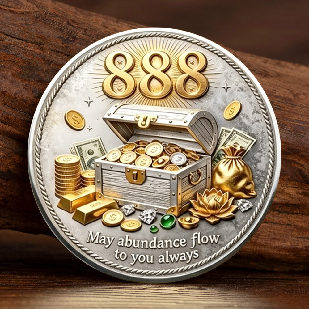 2D Gold Silver Plated 888 Ange - Token Coin Mechanism incelemesi ve fiyatı