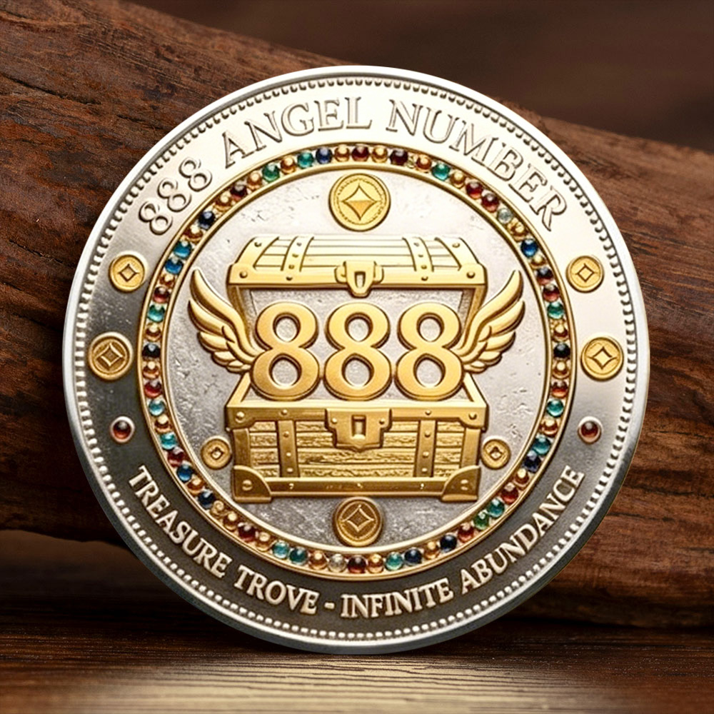 2D Gold Silver Plated 888 Ange - Token Coin Mechanism incelemesi ve fiyatı