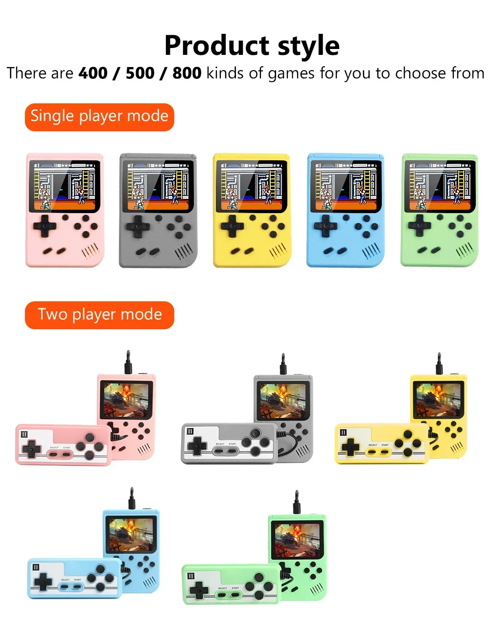 Built-in 500+ Classic Games 8- - Arcade Vibes incelemesi ve fiyatı