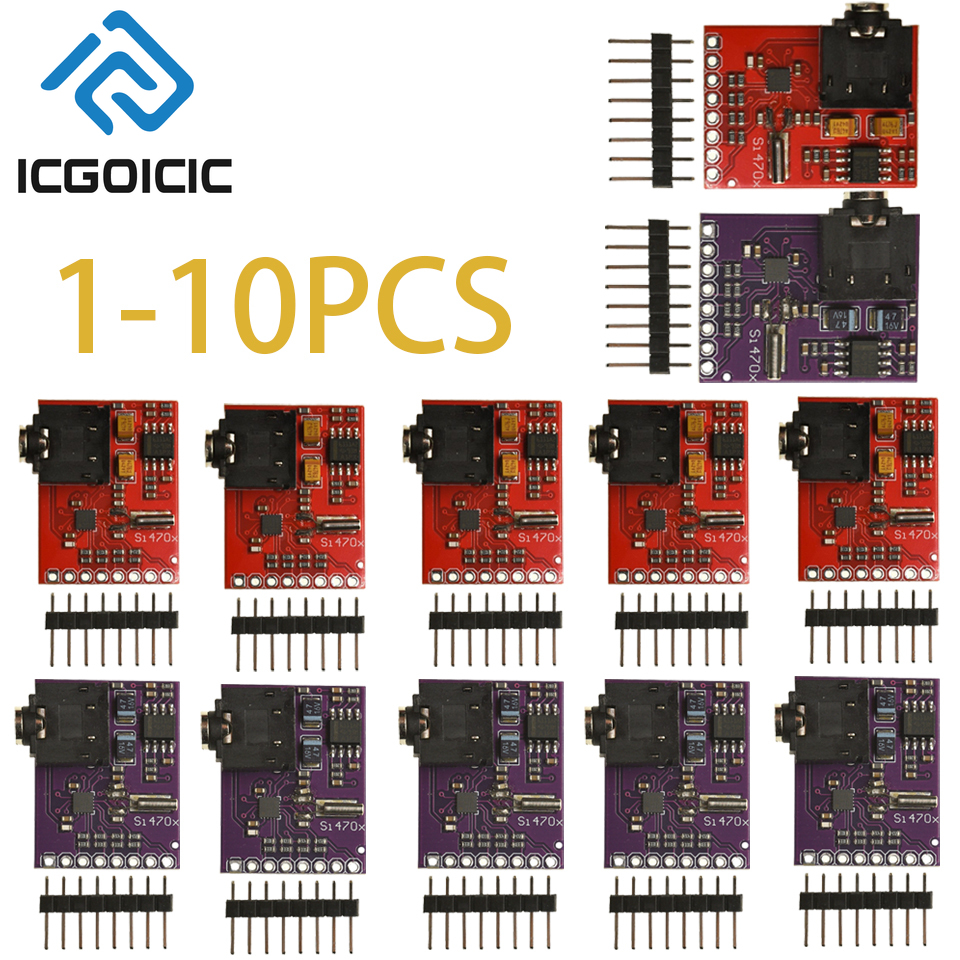 1-10PCS FM Radio Receiver Modu - Arduino Vending Machine Project incelemesi ve fiyatı
