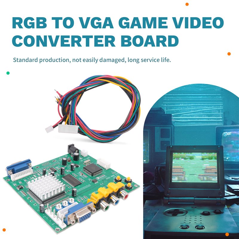 GBS8200 CGA/EGA/YUV/RGB To VGA - Usb Game Board Jamma incelemesi ve fiyatı