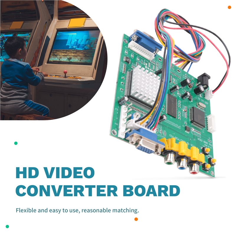 GBS8200 CGA/EGA/YUV/RGB To VGA - Usb Game Board Jamma incelemesi ve fiyatı