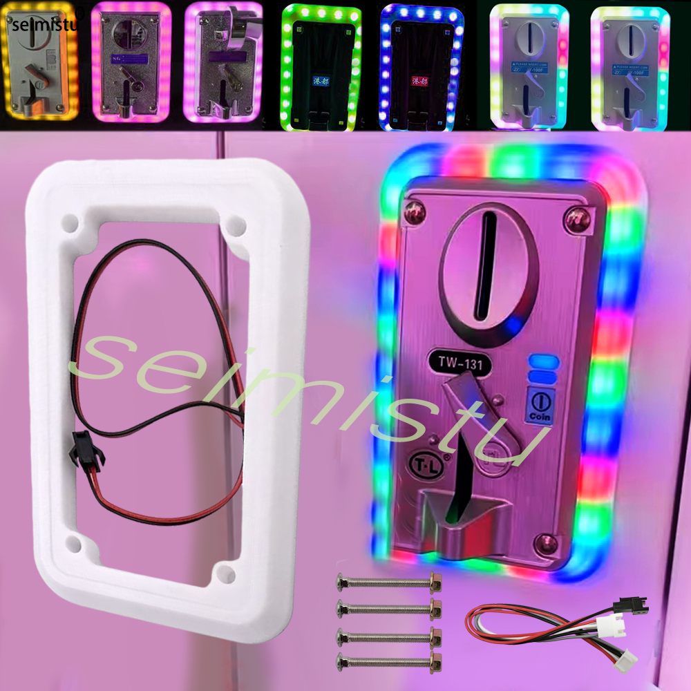 Coin Acceptor LED Colorful LED - Arcade Vending & Laundry incelemesi ve fiyatı