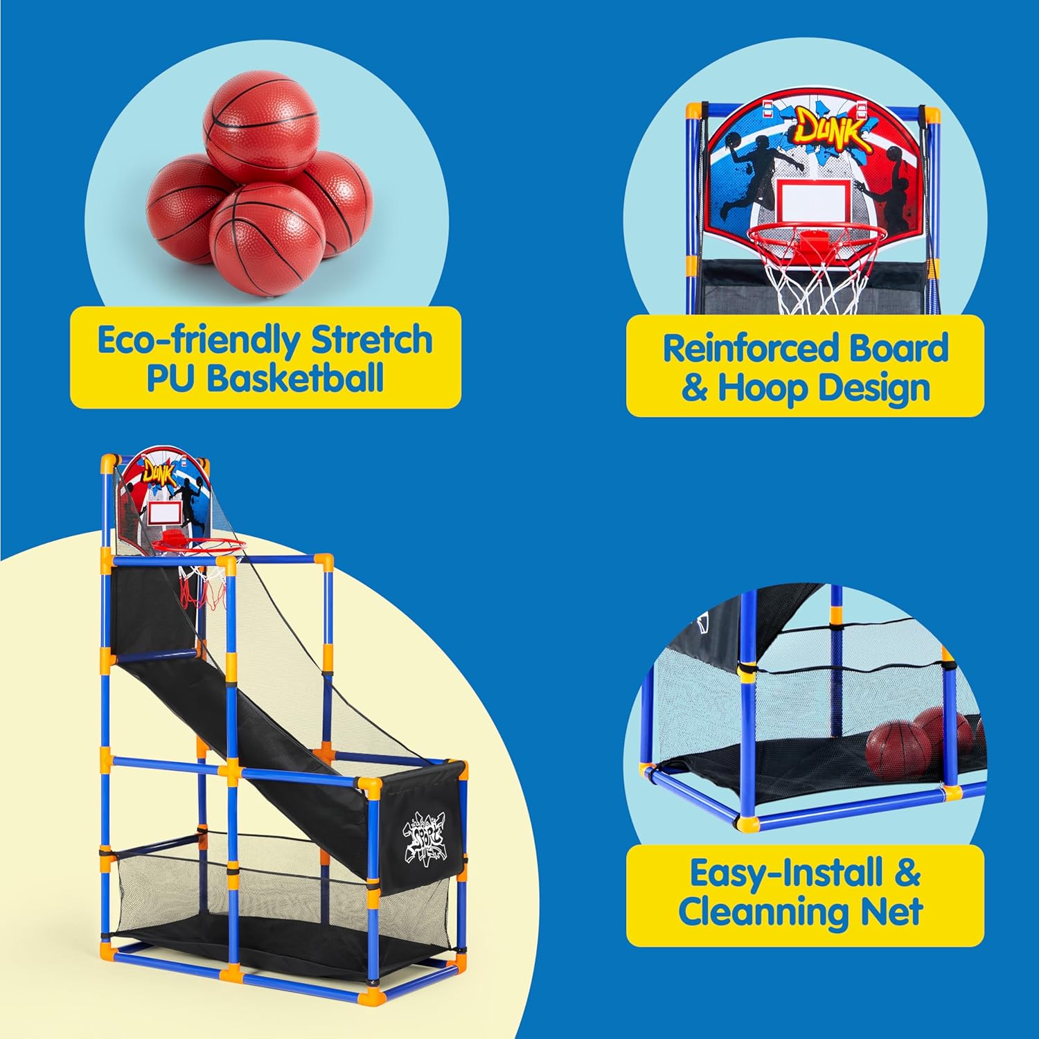 Arcade Basketball Game Set wit - Arcade Games & Vending Llc incelemesi ve fiyatı