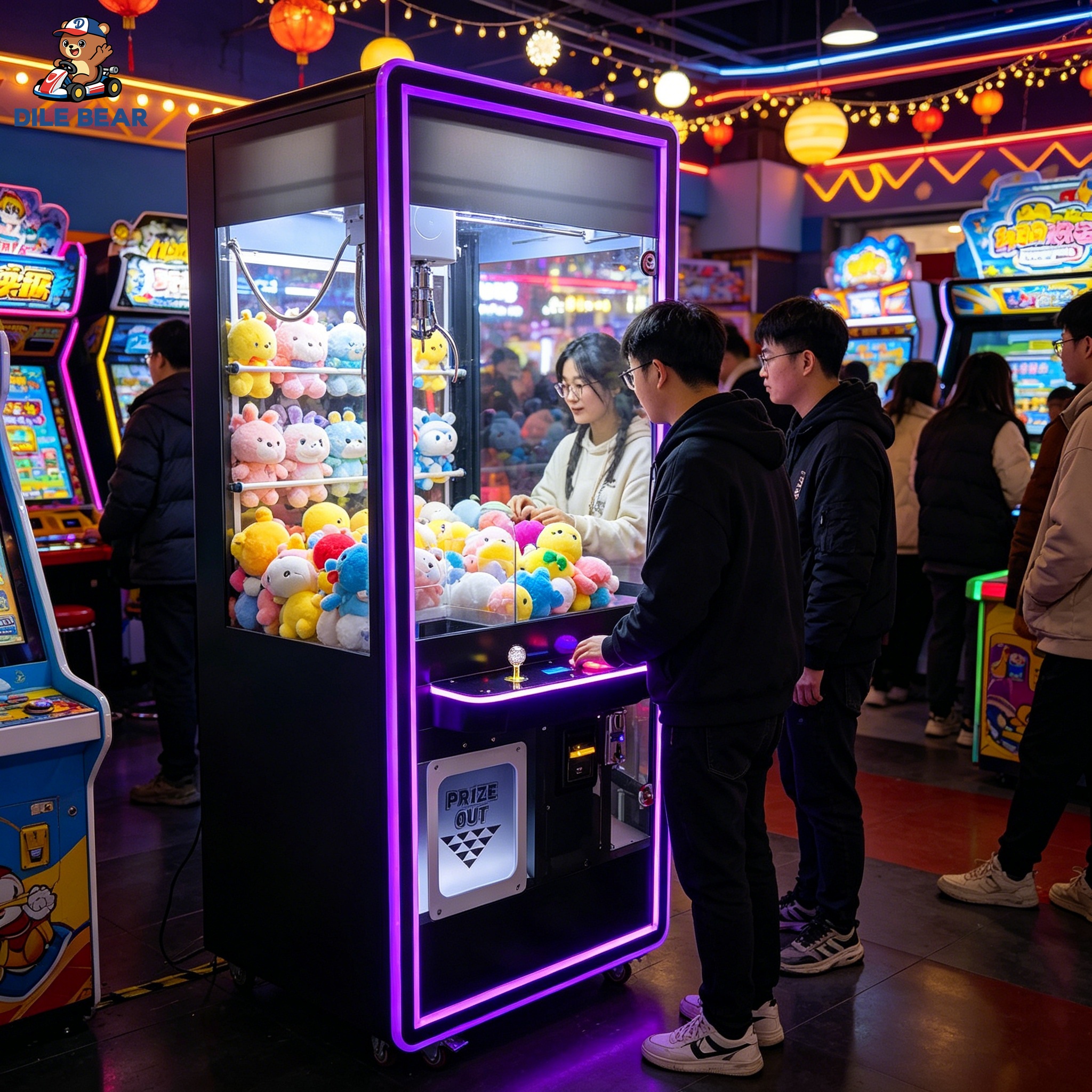 Black Claw Machine Modern Arca - Arcade Vending & Laundry incelemesi ve fiyatı