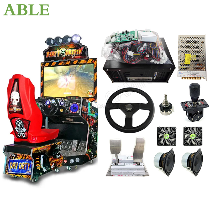 Dirty Drivin Arcade Game Machi - Coin Operated Kiddie Ride incelemesi ve fiyatı