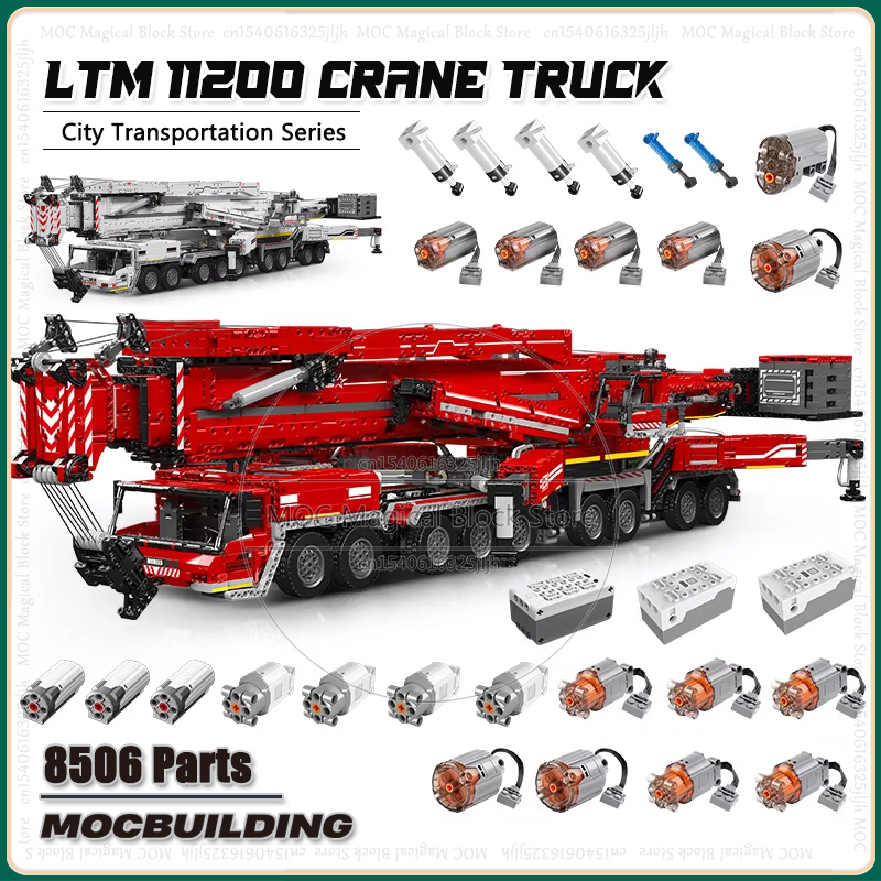 MOC Liebherr LTM 11200 Crane B - Claw Crane Machine incelemesi ve fiyatı