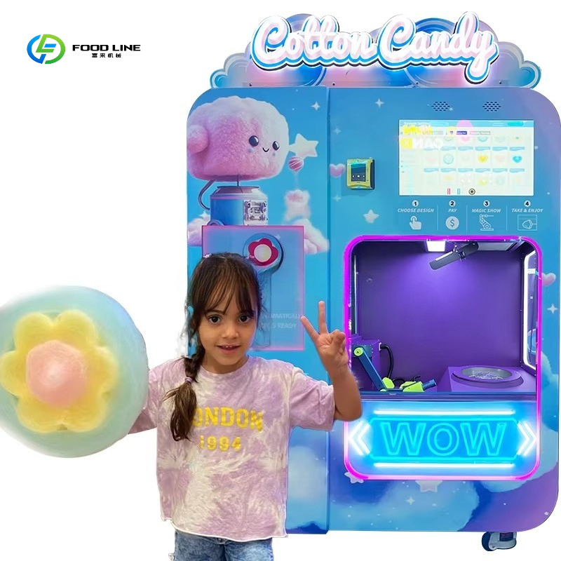 Customize Hot Sale Fully Autom - Candy Floss Machine incelemesi ve fiyatı