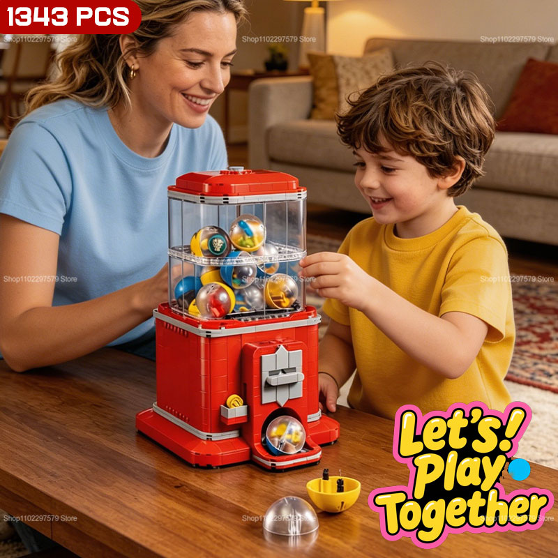 1343 PCS Vending Machine Build - Arcade Toy Vending Machine incelemesi ve fiyatı