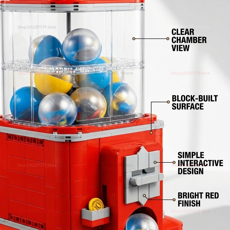 1343 PCS Vending Machine Build - Arcade Toy Vending Machine incelemesi ve fiyatı