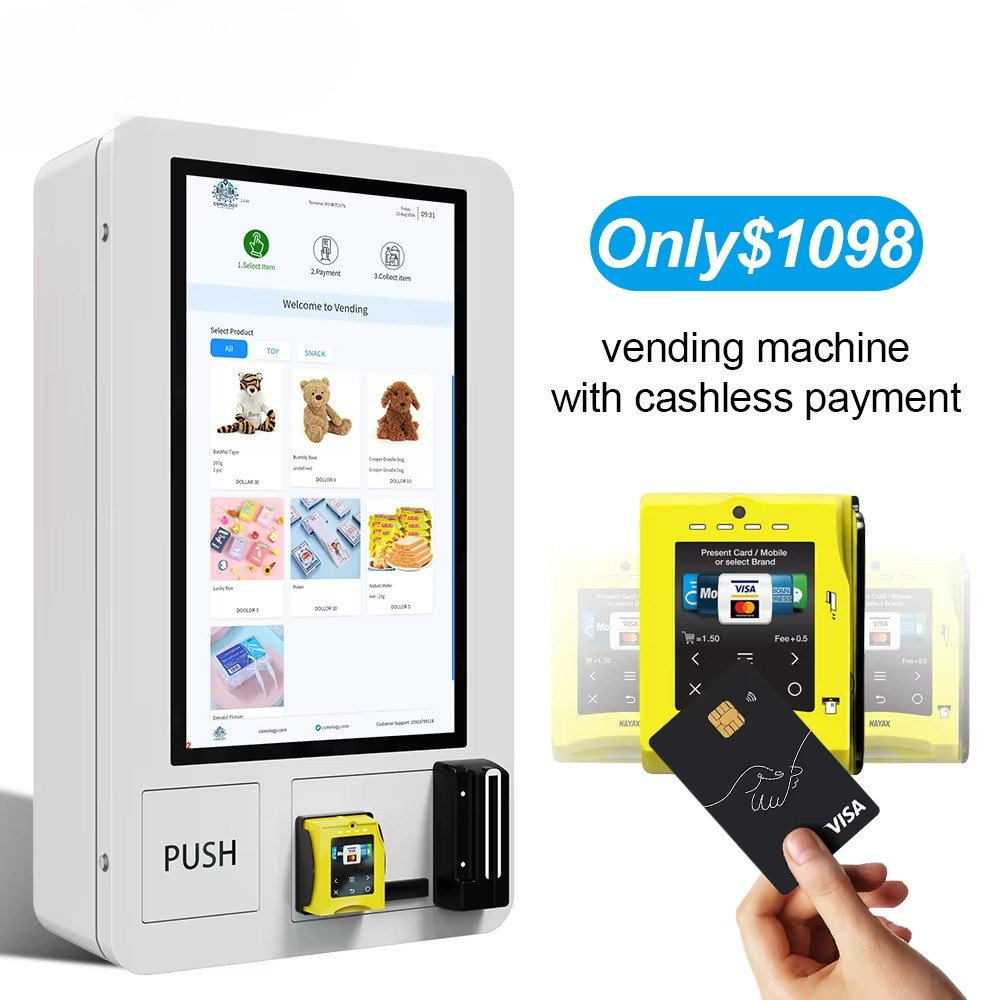 Small Metal Drinks Desktop Ven - Vending Machine Qr Code incelemesi ve fiyatı