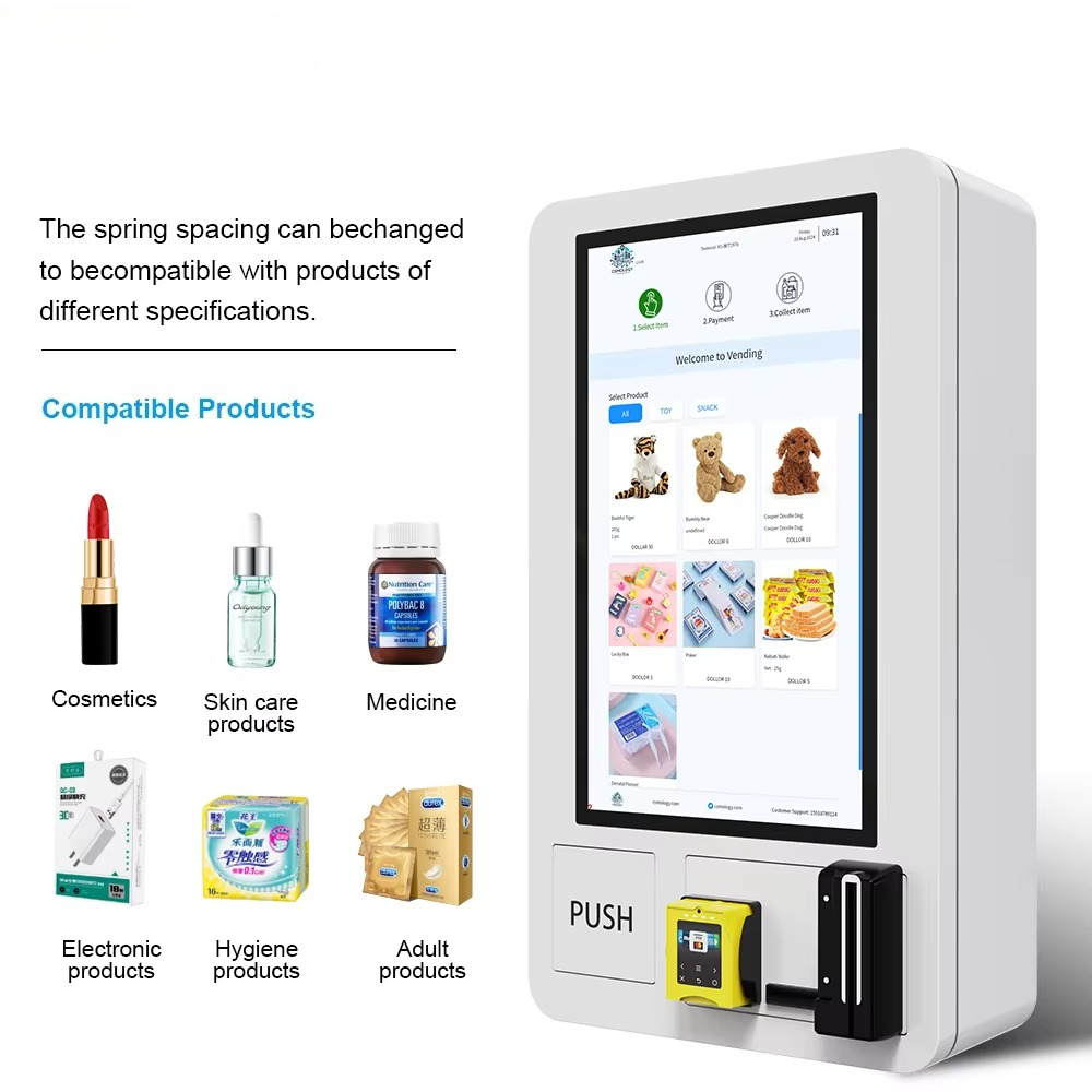 Small Metal Drinks Desktop Ven - Vending Machine Qr Code incelemesi ve fiyatı