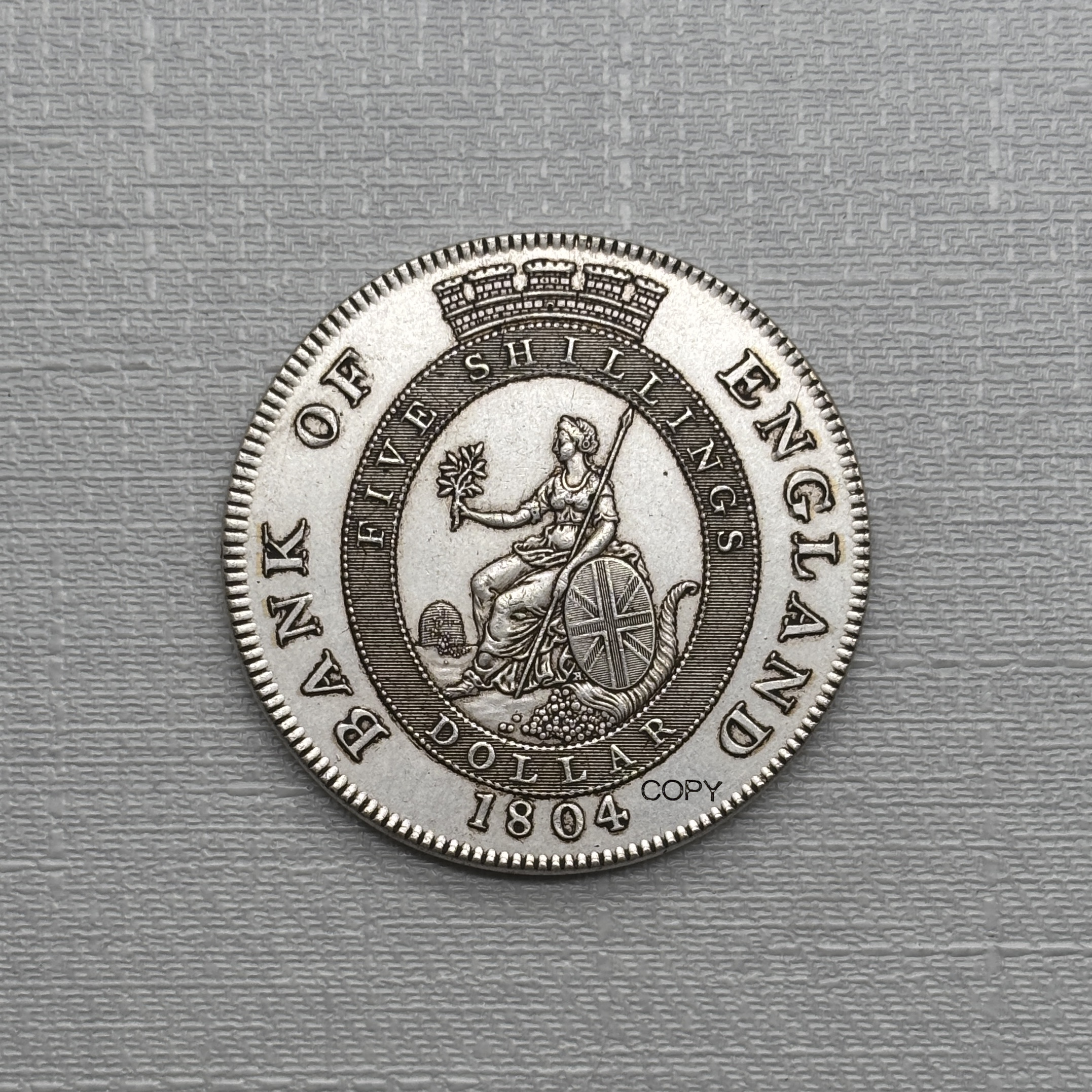 United Kingdom 1804 1 Dollar 5 - Token Coin Mechanism incelemesi ve fiyatı