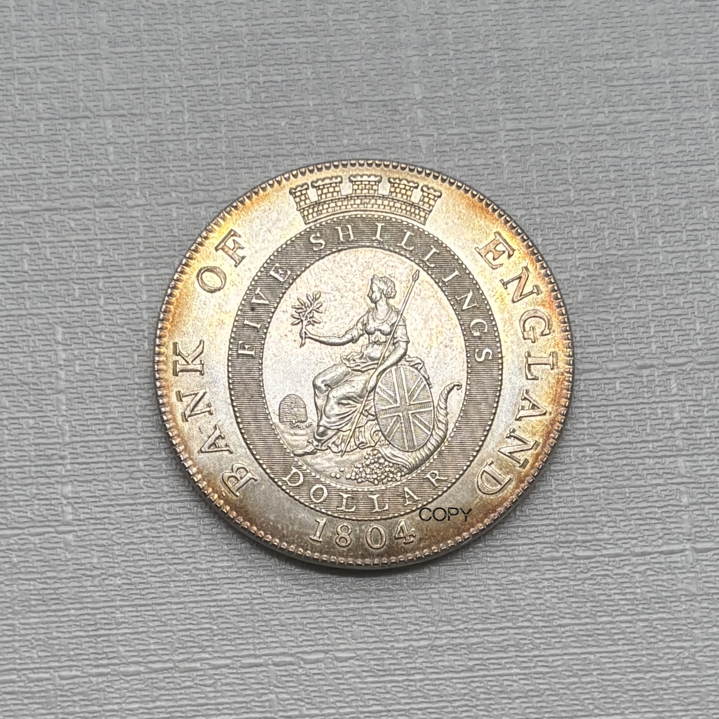 United Kingdom 1804 1 Dollar 5 - Token Coin Mechanism incelemesi ve fiyatı