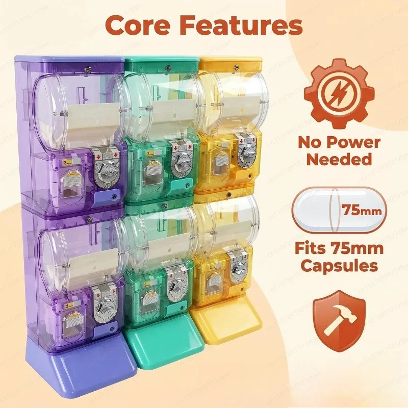 Transparent White Two Tier Gas - Arcade Vending & Laundry incelemesi ve fiyatı