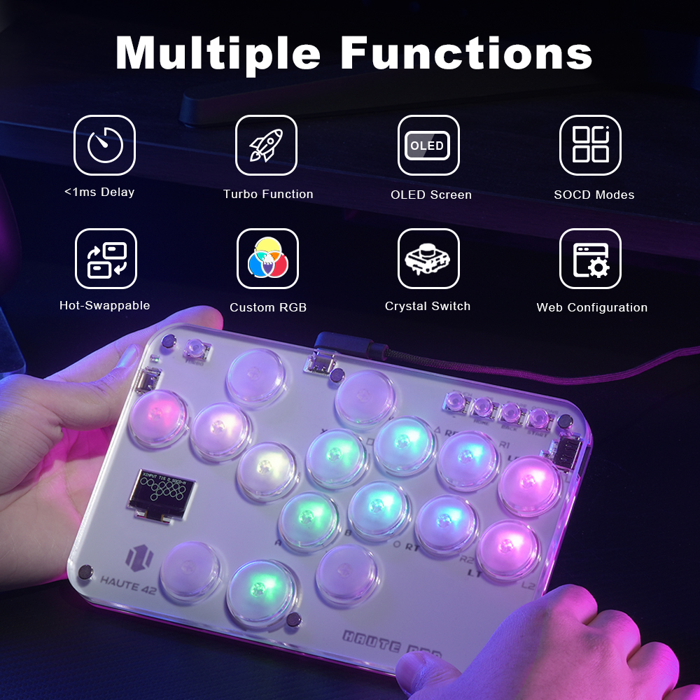 Haute42 Arcade Joystick Hitbox - Arcade Games & Vending Llc incelemesi ve fiyatı
