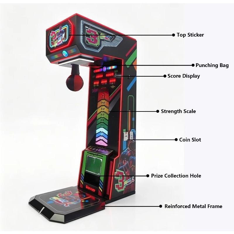 Boxing Simulator Machine Elect - Arcade Games & Vending Llc incelemesi ve fiyatı