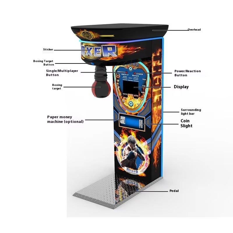 Black King Boxing Arcade Machi - Arcade Games & Vending Llc incelemesi ve fiyatı