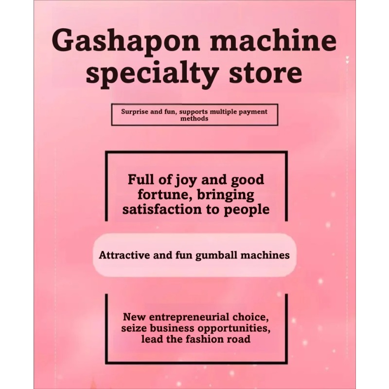 Commercial Large Gashapon Caps - Vending Machine Qr Code incelemesi ve fiyatı