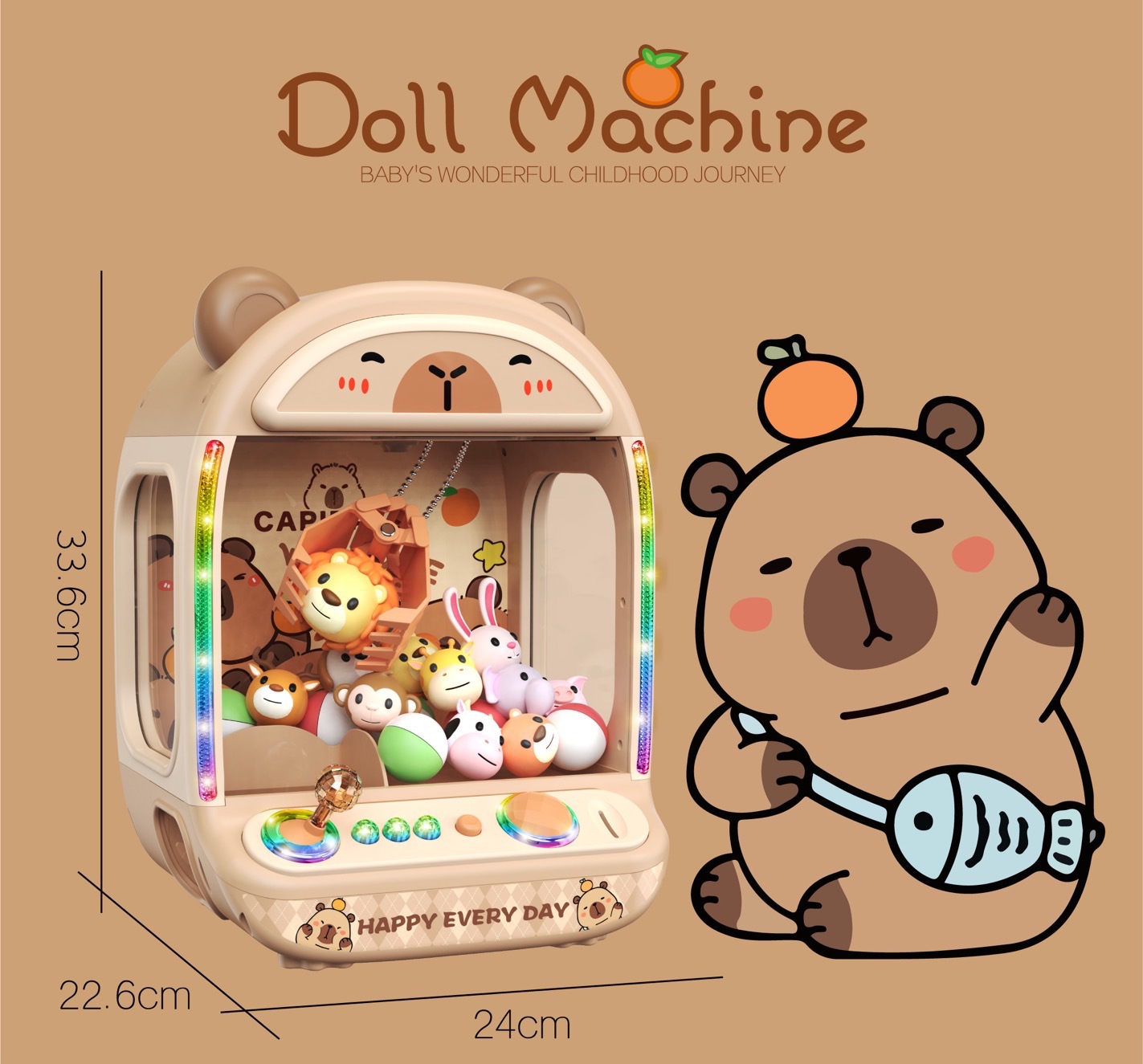 DIY Doll Machine Kids Coin Ope - Claw Crane Machine incelemesi ve fiyatı