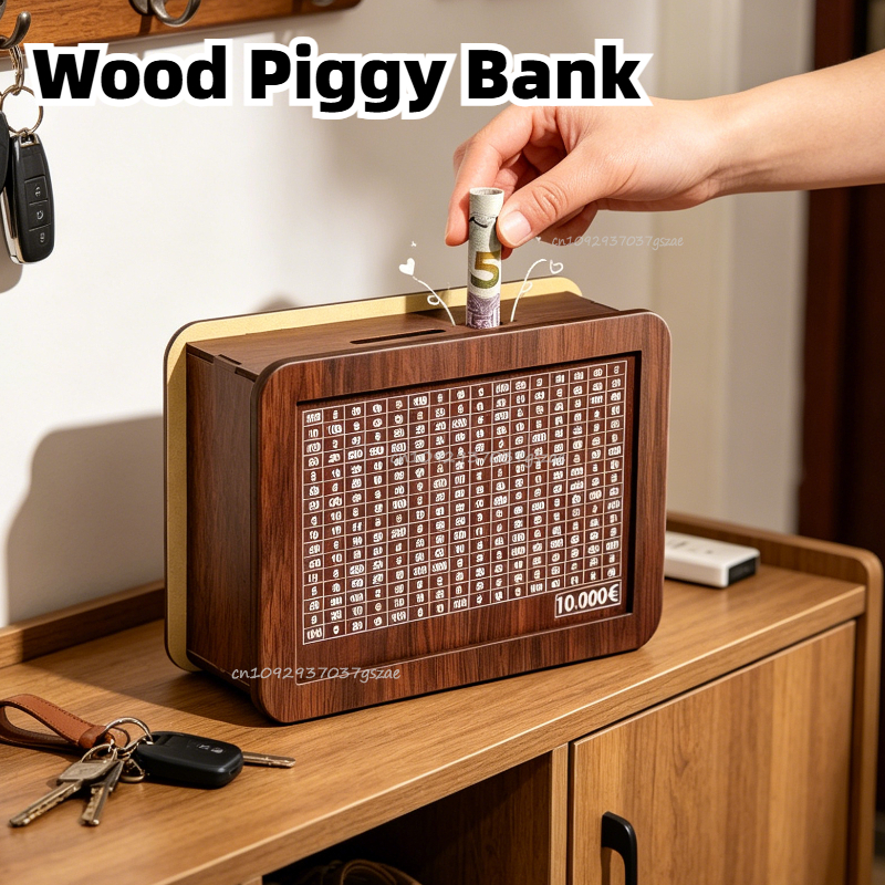 Wood Piggy Bank 1000 Euro Chil - Coin Operated Kiddie Ride incelemesi ve fiyatı