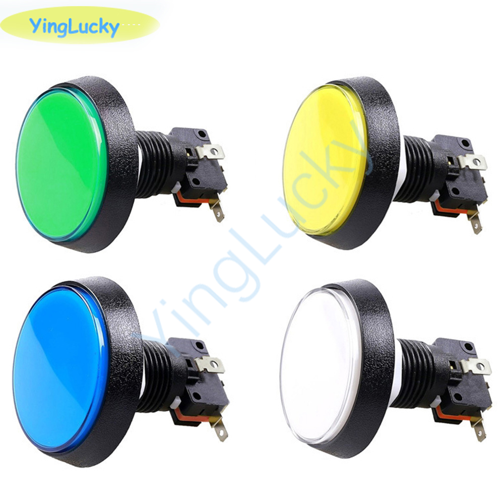 10pcs Arcade Button 60MM  LED  - Coin Acceptor Selector incelemesi ve fiyatı