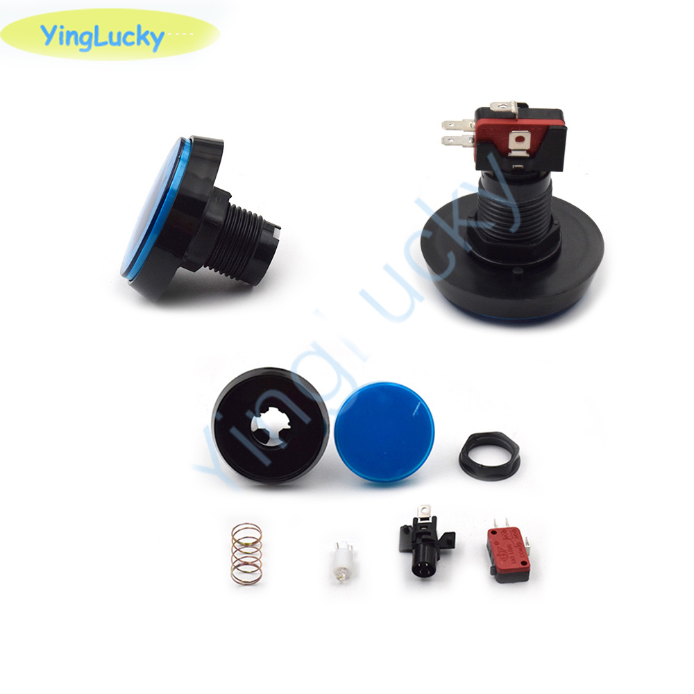 10pcs Arcade Button 60MM  LED  - Coin Acceptor Selector incelemesi ve fiyatı
