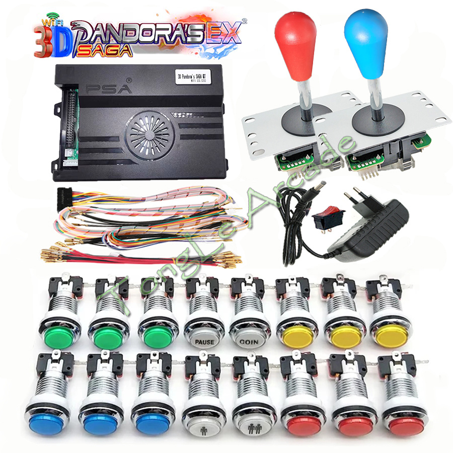 3D WiFi 10888 in 1 Pandora Sag - Trackball Controller Arcade incelemesi ve fiyatı