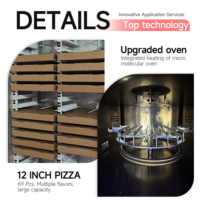 Wholesale Automated Hot Pizza  - Vending Machine Qr Code incelemesi ve fiyatı