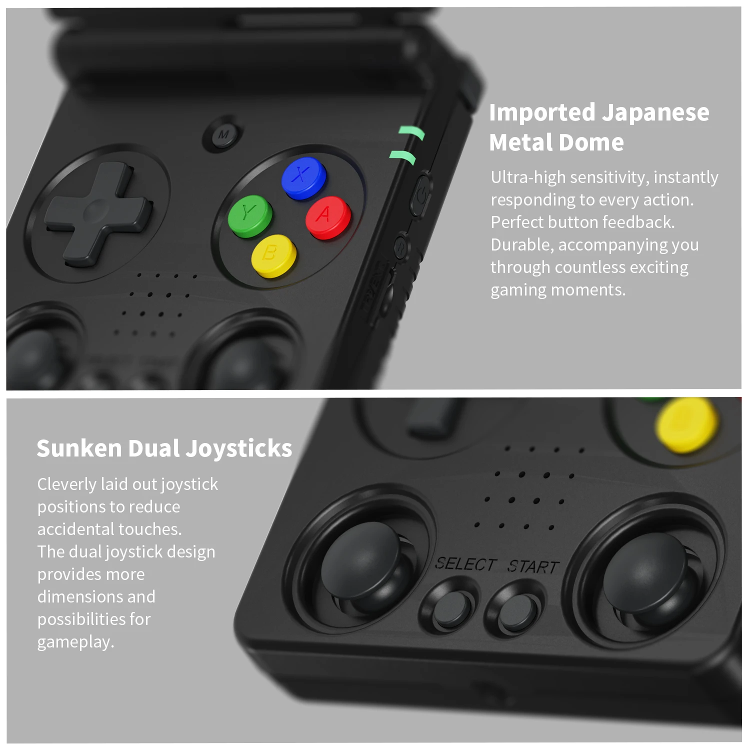 ANBERNIC RG34XXSP Retro Handhe - Arcade Vibes incelemesi ve fiyatı