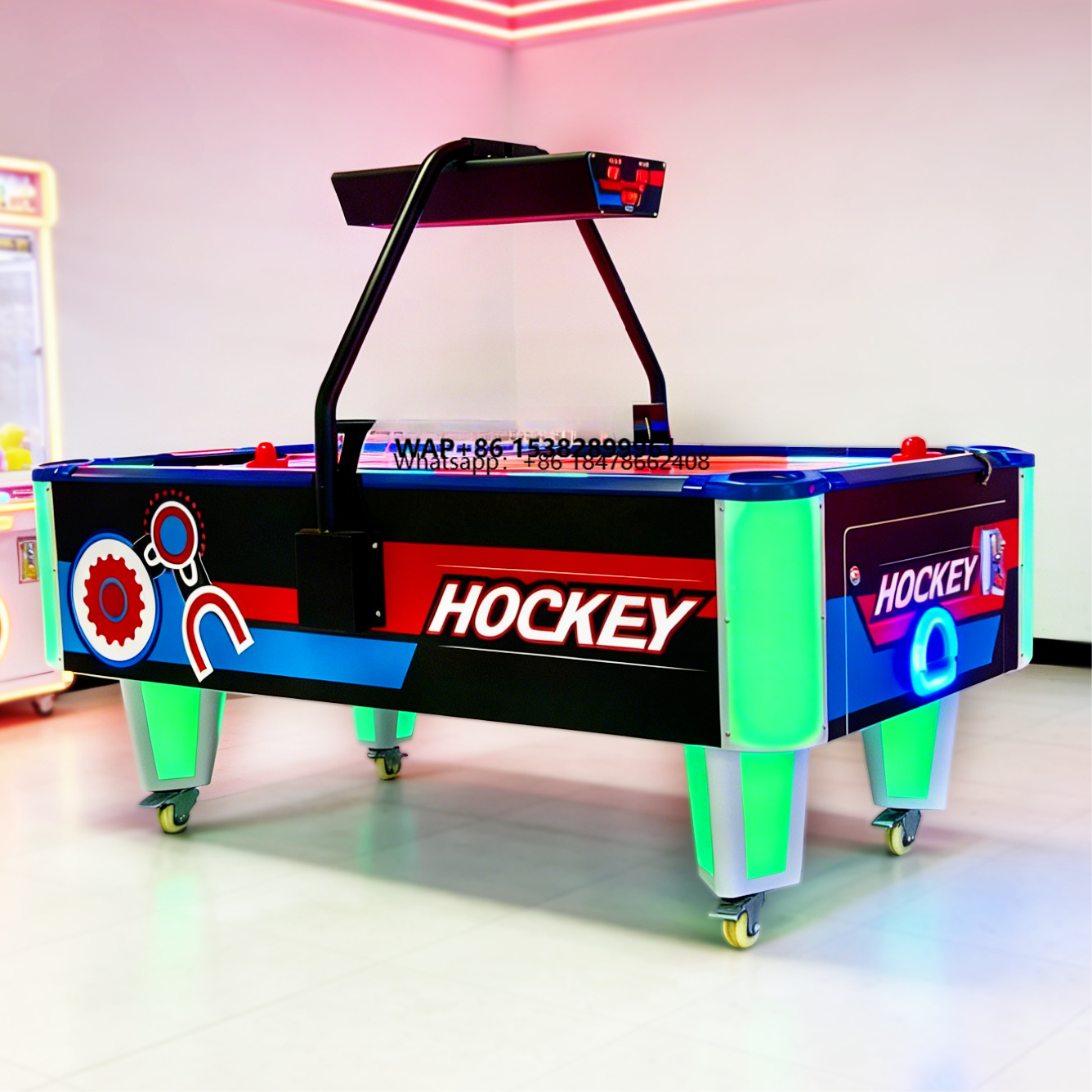 Commercial Coin Operated Iron  - Air Hockey Table incelemesi ve fiyatı