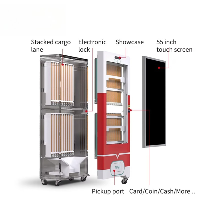Customizable Vending Bar Outdo - Vending Machine Qr Code incelemesi ve fiyatı