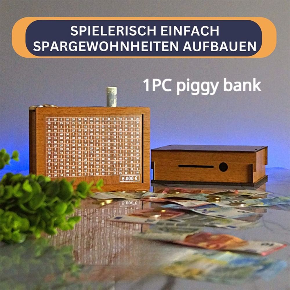 Wooden Piggy Bank 1000/3000/50 - Coin Operated Kiddie Ride incelemesi ve fiyatı