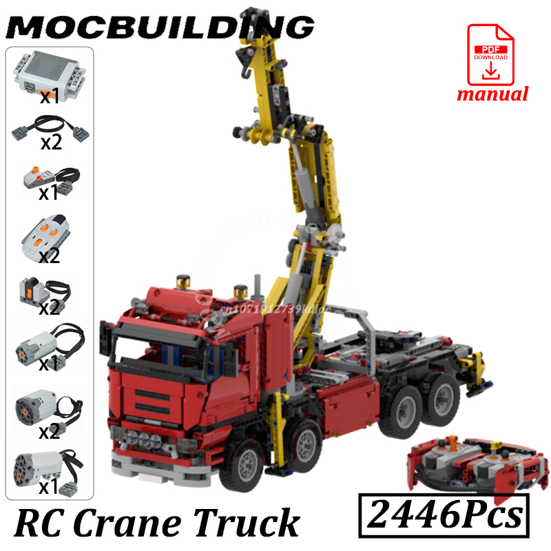 Crane Truck with PF MOC Buildi - Claw Crane Machine incelemesi ve fiyatı