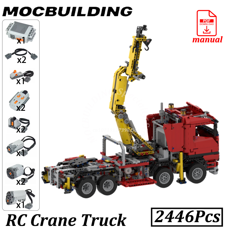 Crane Truck with PF MOC Buildi - Claw Crane Machine incelemesi ve fiyatı
